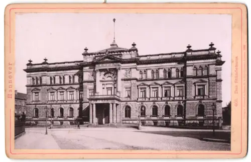 Fotografie Römmler & Jonas, Dresden, Ansicht Hannover, Blick auf das Ständehaus