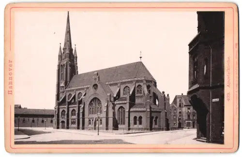 Fotografie Römmler & Jonas, Dresden, Ansicht Hannover, Partie an der Apostelkirche