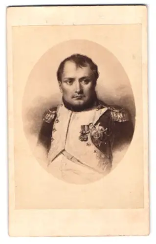 Fotografie Napoleon I. Bonaparte, Kaiser der Franzosen in Uniform mit Orden und Bruststern