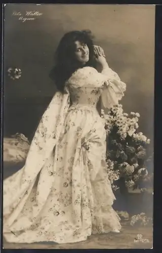 AK Opernsängerin Reta Walter als Mignon