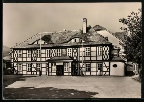 AK Ilsenburg /Harz, FDGB-Gaststätte Zu den roten Forellen, Aussenansicht