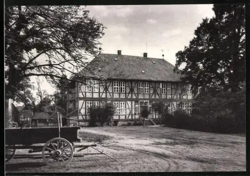 AK Salzgitter, Crammscher Hof, Aussenansicht