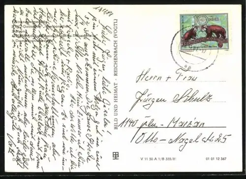 AK Baabe, HO-Gaststätte Inselparadies, Strand, FDGB-Erholungsheim Mathias-Thesen-Heim, Dampferanlegestelle