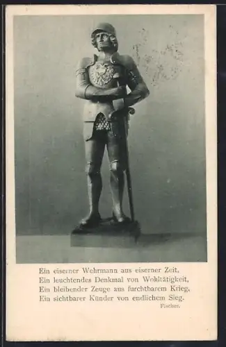 AK Kriegshilfe, Der Wehrmann in Eisen