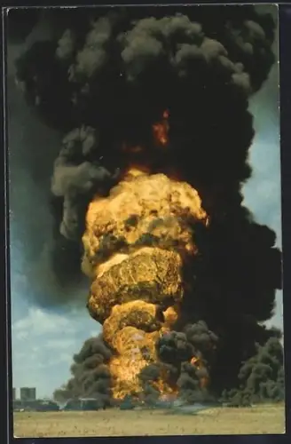 AK Big Spring, TX, Oil well fire being brought under control