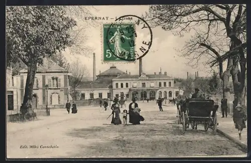 AK Epernay, La Gare