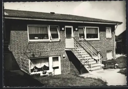 AK Wyck auf Föhr, Haus Waidmannsheil C. Hansen, Ferienwohnungen