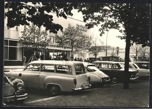 AK Berlin, Lindencorso, Restaurant, Café, Geschäfte