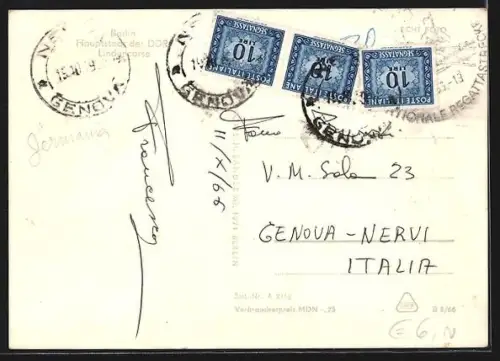 AK Berlin, Lindencorso, Restaurant, Café, Geschäfte