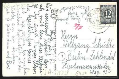 AK Wyk a. Föhr, Südstrand mit Gasthaus