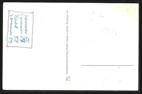 AK Hollingstedt /Schleswig, Kirche, Ehrenmal, Partie a. d. Treene, Geschäft Heinrich Greve