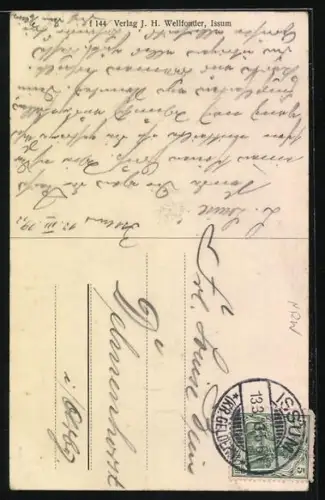 AK Issum, Geldern'sche Strasse, Neustrasse