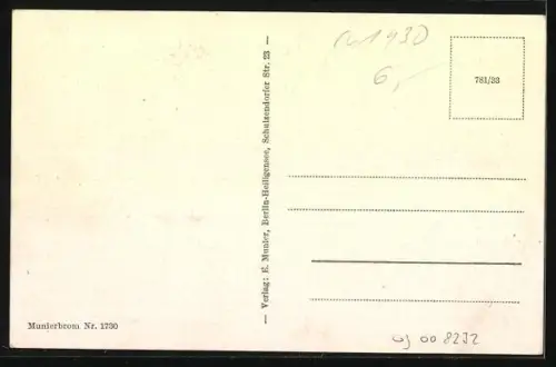 AK Bernau / Mark, Ortsansichten, Kriegerdenkmal u St. Marienkirche, Ehrenmal, Pulverturm