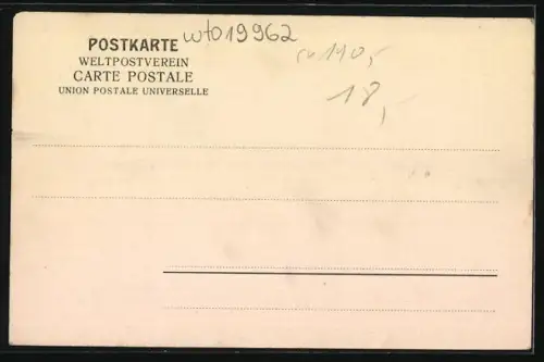 AK Lippoldsberg, Geschäft von Franz Bosse, Radfahrer-Station und Totalansicht