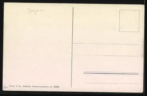 AK Almeria, Ortspanorama mit Hafen u. Festung vom Wasser aus