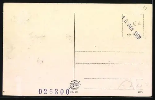 AK Bad Flinsberg, Blick auf das Kurhaus