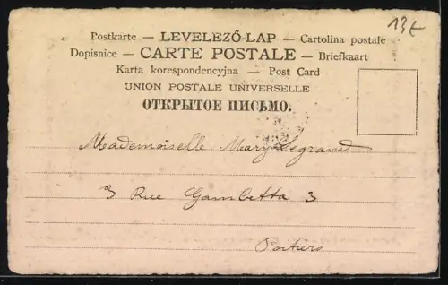 Künstler-AK Fuchs auf der Pirsch