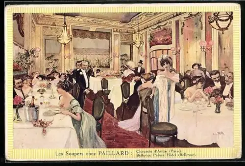 AK Paris, Les Soupers chez Paillard, Chausee d`Antin