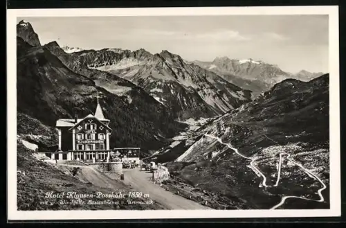 AK Klausenpass, Hotel Klausen-Passhöhe