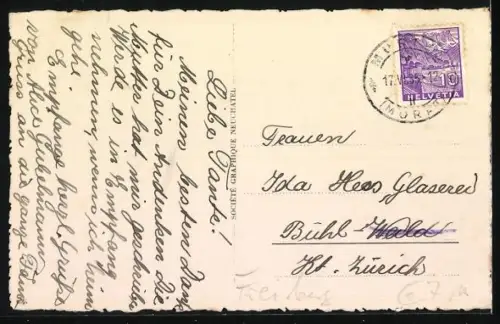 AK Morat, Brunnen in der Hauptgasse