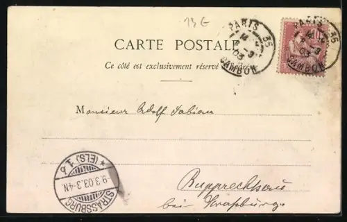 AK Paris, Boulevard des Italiens, Pavillon de Hanovre