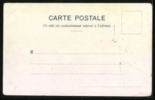 Lithographie Paris, Exposition Universelle de Paris 1900, Pavillon du Transvaal