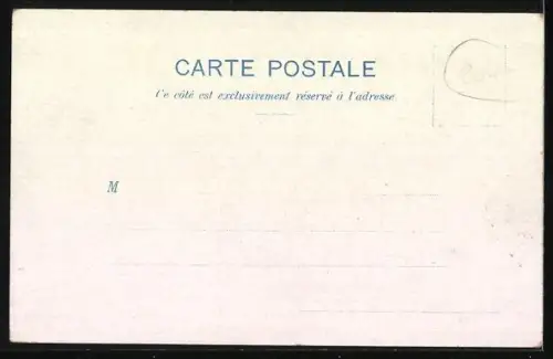 Lithographie Paris, Exposition Universelle de Paris 1900, Pavillon du Transvaal