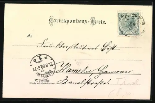 Mondschein-AK Oetz im Oetzthal, Ortsansicht mit Tschirgant