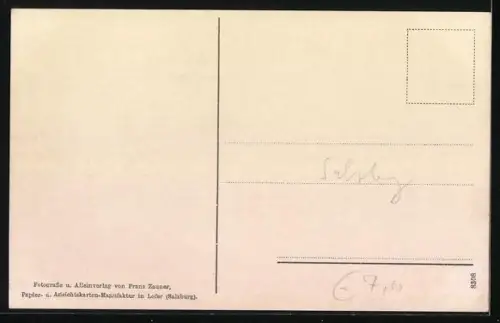 AK St. Martin bei Lofer, Kirchental, Panorama