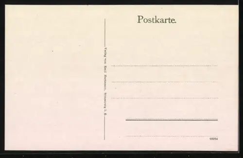AK Münster, Der kahle Wasen, Scheune mit Strohwagen und Kühen