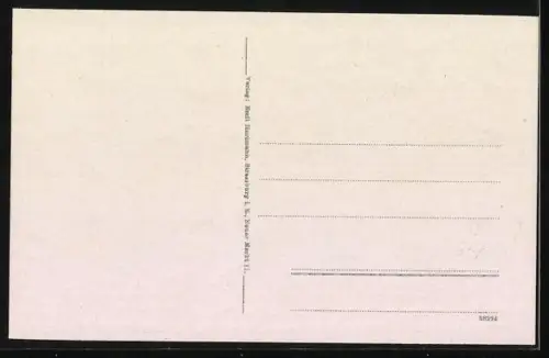 AK Münster, Der Kahle Wasen, Blick auf einen Bauernhof