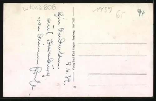 AK Bernburg, Schloss, Blumenuhr mit halbstündigem Glockenspiel