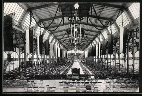 AK Sängerfest, Städtische Festhalle, 8. Dt. Sängerbundesfest 1912