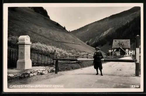AK Grenzstein am Brenner, Zöllner