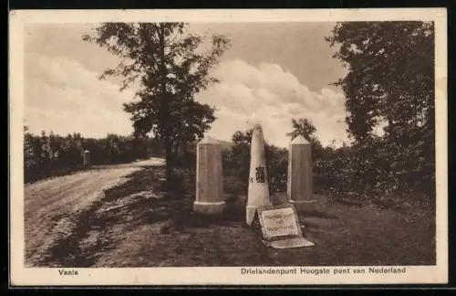 AK Vaals, Grenze, Drielandepunt Hoogste punt van Nederland