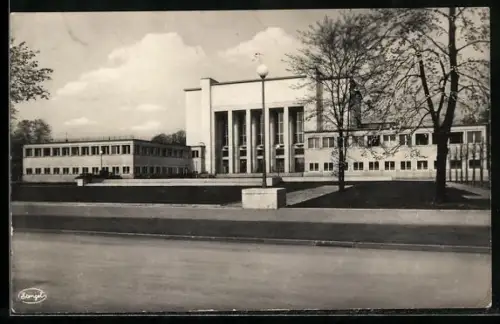 AK Dresden, Intern. Hygiene Ausstellung 1931, Hygiene Museum