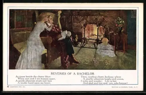 AK Bachelor erhält Geisterbesuch am Kamin
