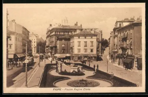 AK Fiume, Piazza Regina Elena