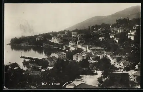 AK Ica, Panorama mit Hafen