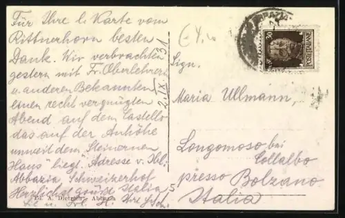 AK Ica, Panorama mit Hafen