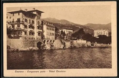 AK Laurana, Lungomare porto, Hotel Excelsior