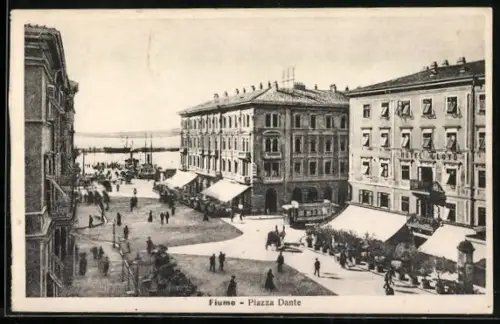 AK Fiume, Piazza Dante