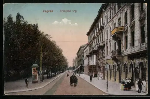 AK Zagreb, Zrinjski trg
