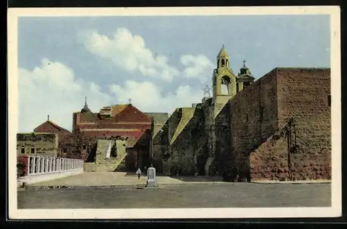 AK Bethlehem, Entrance to Church of the Nativity