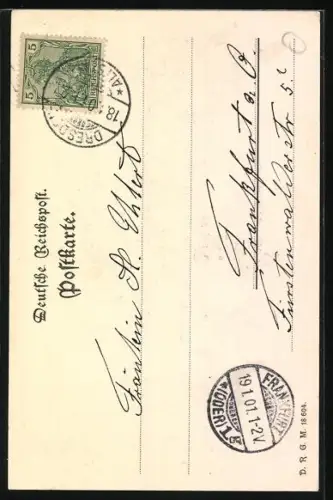 Künstler-AK Friedrich I. von Preussen setzt sich seine Krone auf den Kopf um 1900