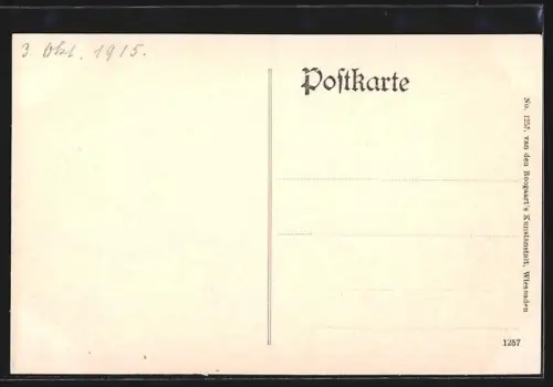 AK Wiesbaden, Hauptbahnhof mit Anlagen mit Vordergrund