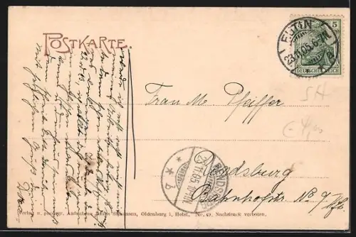 AK Eutin, Parthie an der Stadtbucht