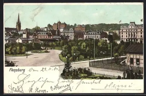 AK Flensburg, Teilansicht