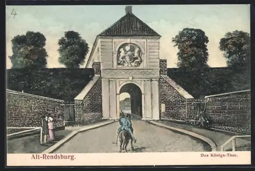 AK Alt-Rendsburg, Königs-Thor