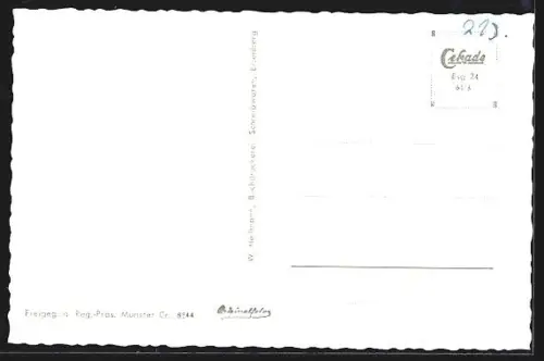 AK Eisenberg /Pfalz, Fliegeraufnahme des Ortsteils Stauf